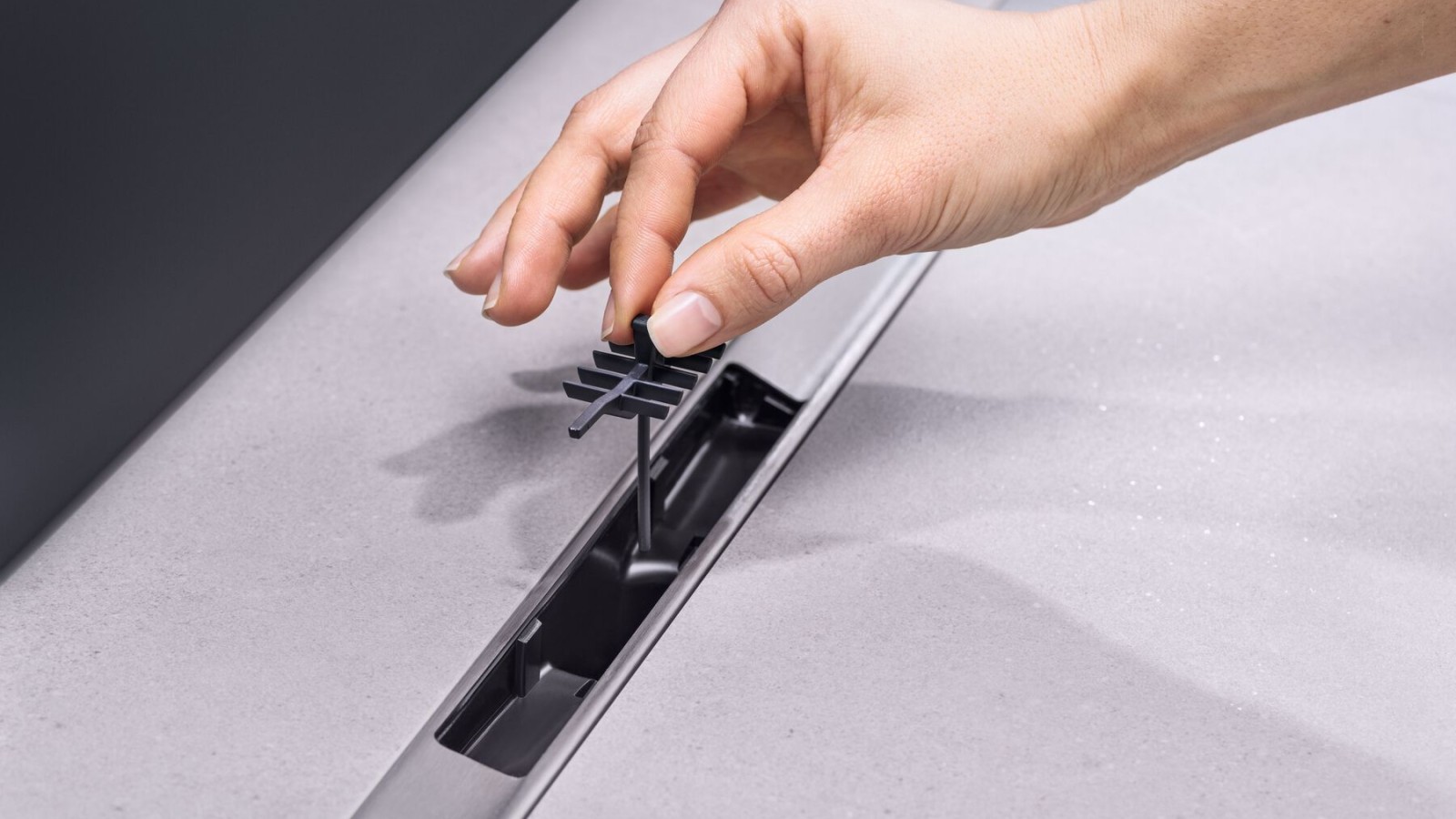 Umetak u Geberit CleanLine 50 tuš kanalu