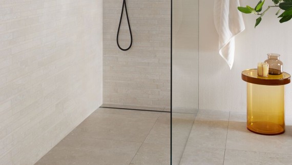 Tuš prostor sa Geberit Cleanline50 kanalom