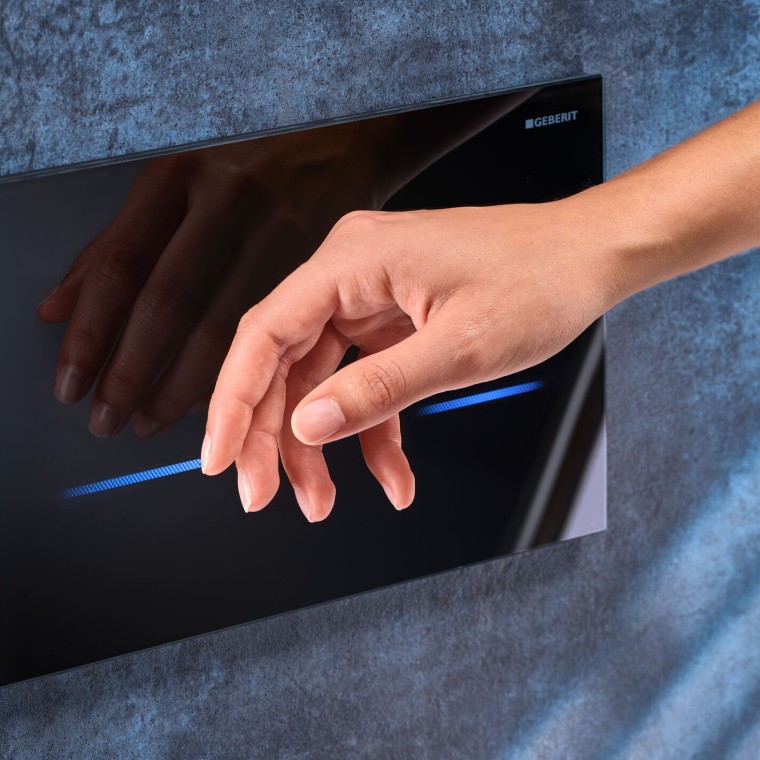 Geberit Sigma80 beskontaktna aktivacija