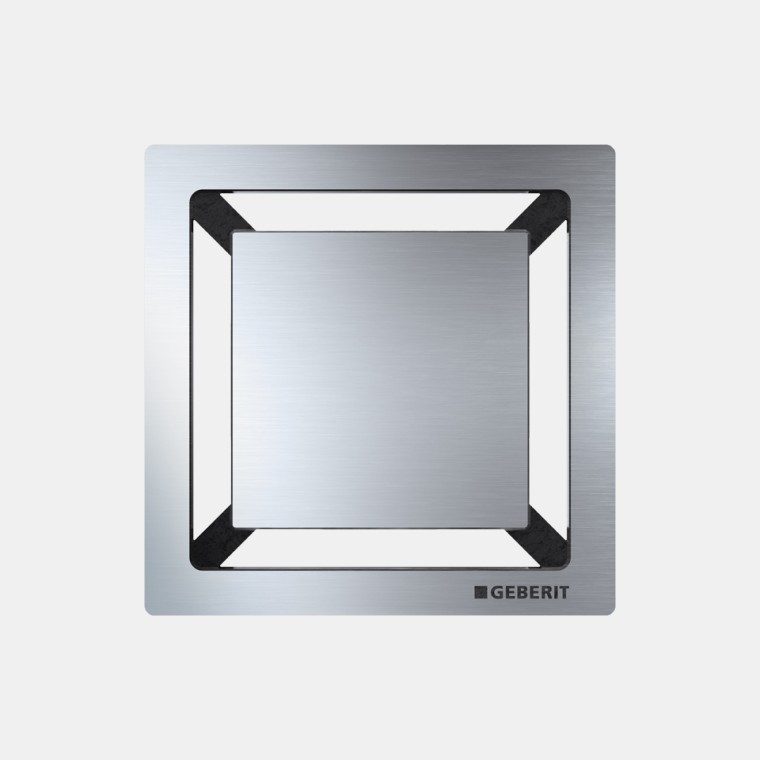Geberit podni odvod za tuš sa kvadratnom završnom pokrivnom pločom Geberit podni odvod za tuš sa kvadratnom završnom pokrivnom pločom
