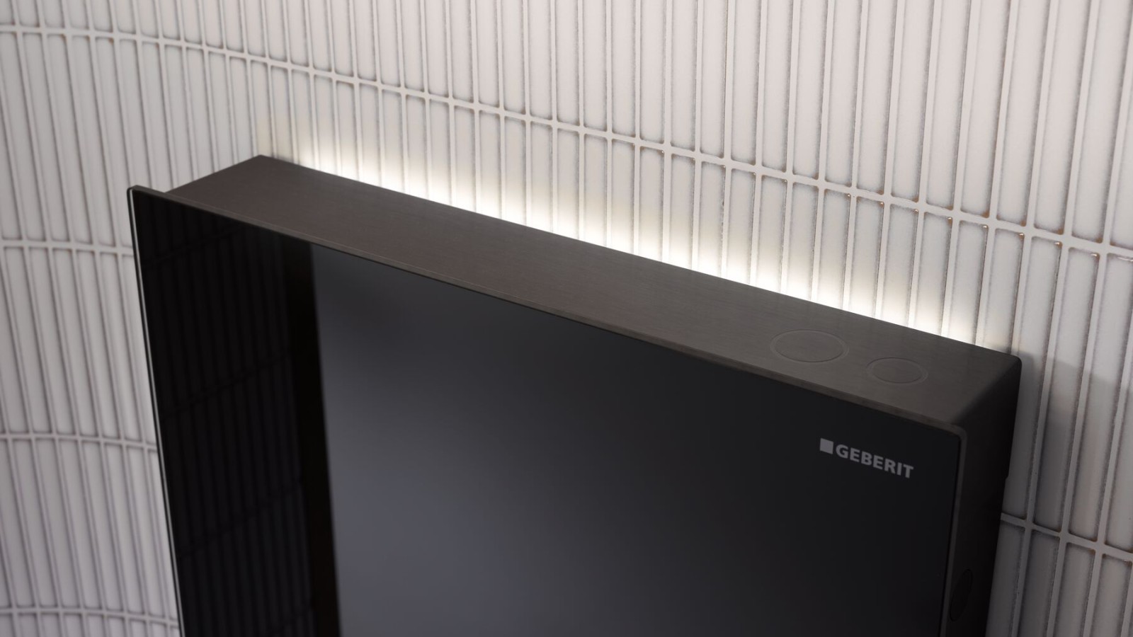 Geberit Monolith Plus ComfortLight crno staklo (© Geberit) Geberit Monolith Plus ComfortLight crno staklo (© Geberit)