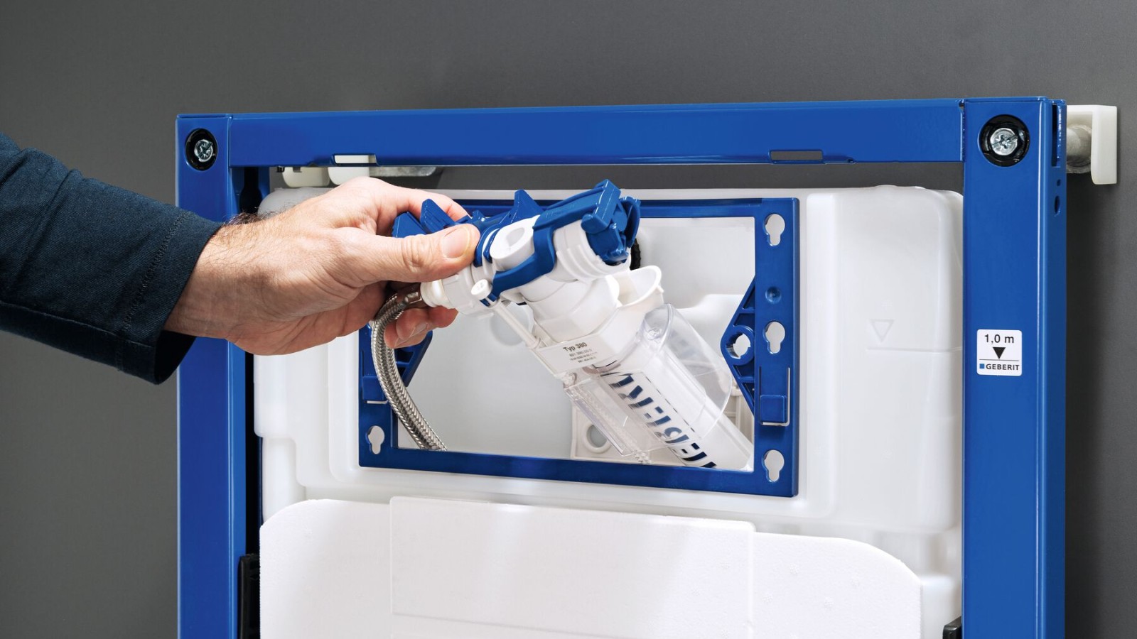 Montaža dovodnog ventila tip 212.