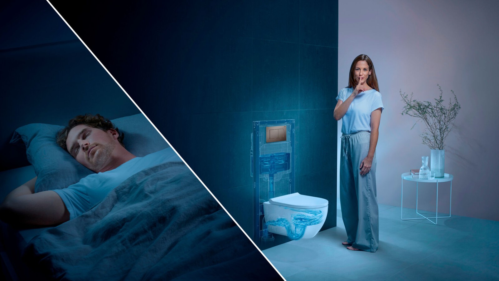 Geberit WC sistem: tiho ispiranje