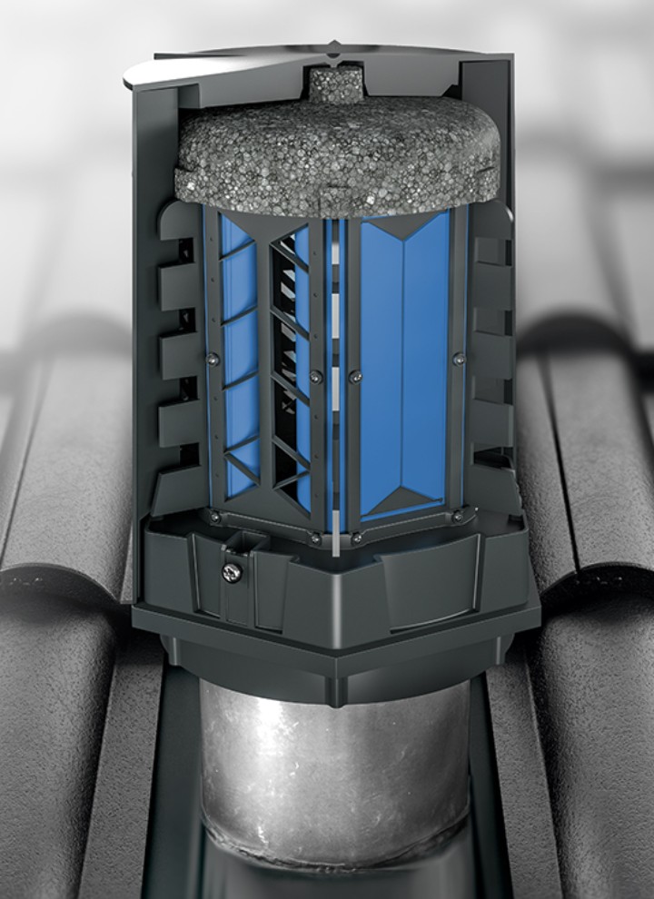 Patentirane magnetne membrane Geberit ventila za sprečavanje gubitka energije ERV otvaraju se u oba smera