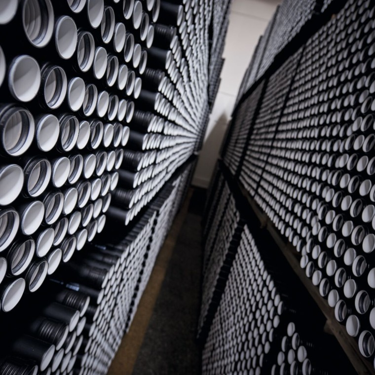 Naslagane Silent-PP cevi proizvedene u Evropi Naslagane Silent-PP cevi proizvedene u Evropi