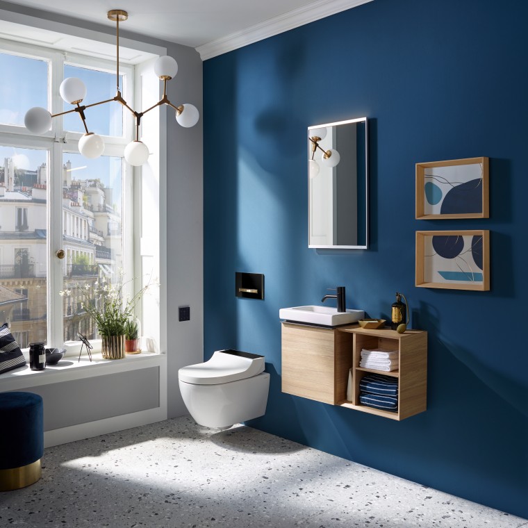 Geberit AquaClean Tuma WC sa tušem u Geberit iCon-u Geberit AquaClean Tuma WC sa tušem u Geberit iCon-u