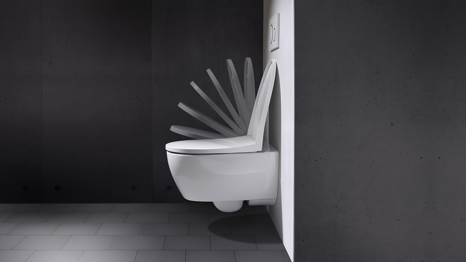 WC poklopac sa funkcijom sporog zatvaranja WC poklopac sa funkcijom sporog zatvaranja