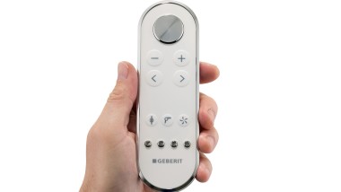 Geberit AquaClean remote control for greater convenience
