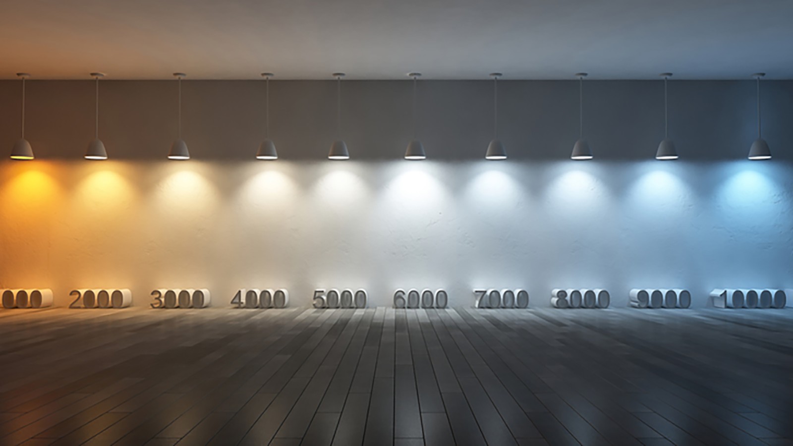 Ilustracija boja sa različitim vrednostima kelvina (© iStock.com/SuriyaKK) Ilustracija boja sa različitim vrednostima kelvina (© iStock.com/SuriyaKK)