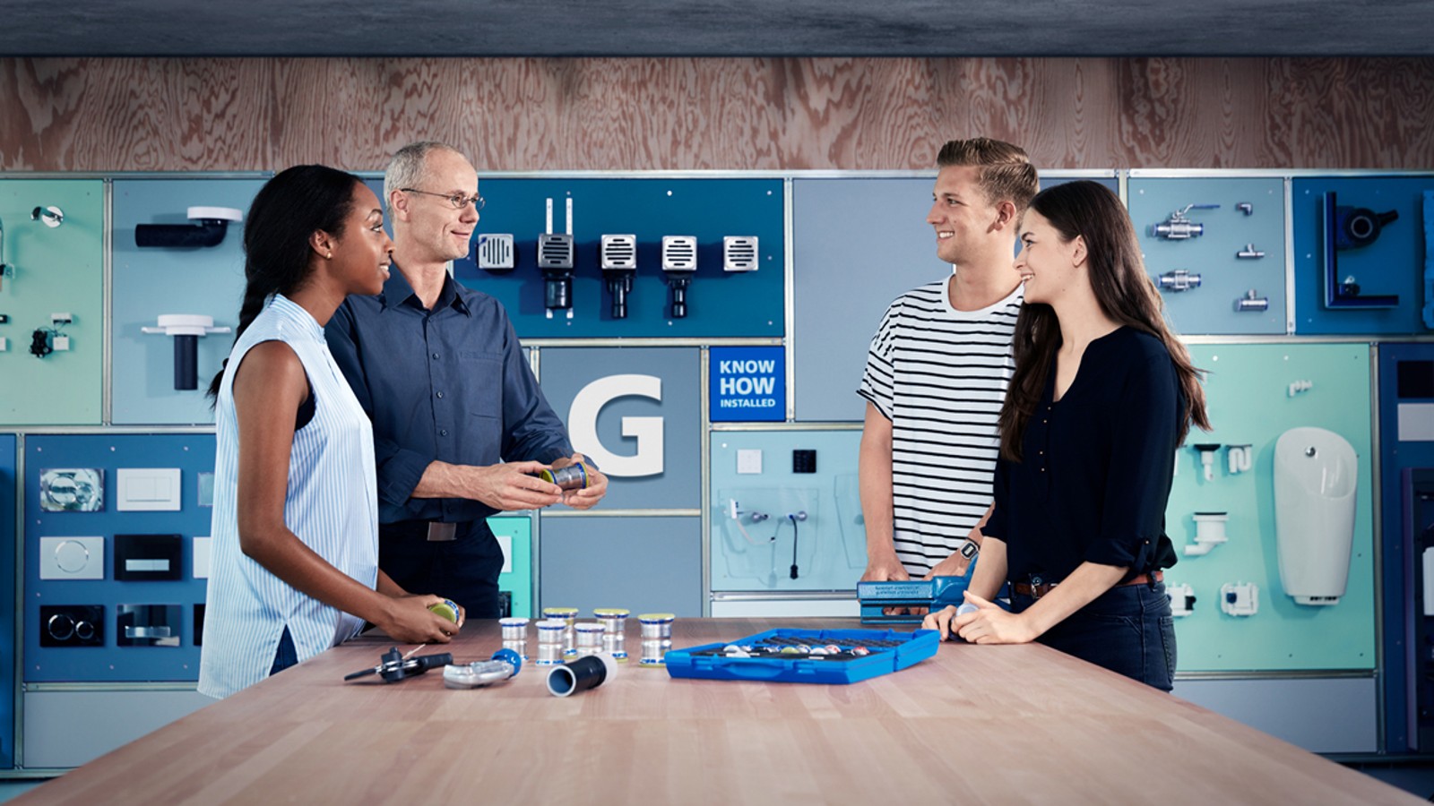 Zaposleni u kompaniji Geberit - zajedničke vrednosti Zaposleni u kompaniji Geberit - zajedničke vrednosti