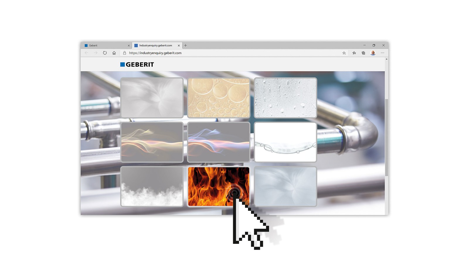 Geberit alat za industrijsku primenu