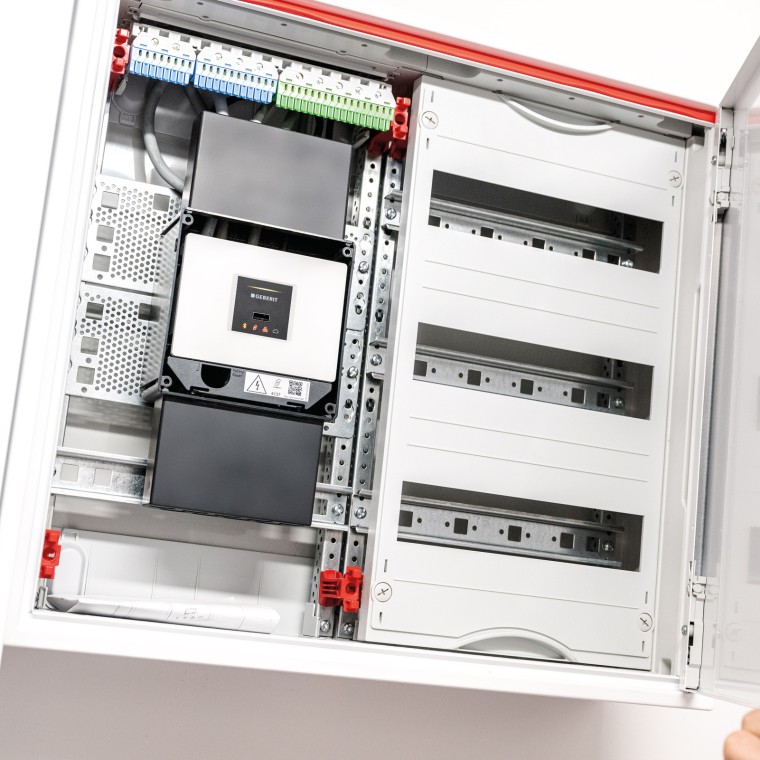 Geberit Gateway integrisan u kontrolni ormarić