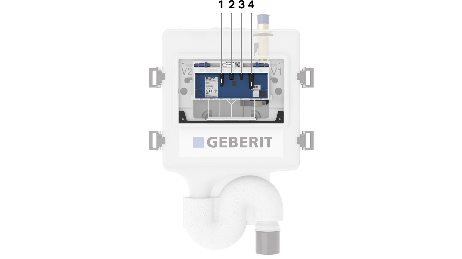 Geberit HS30 jedinica za higijensko ispiranje (© Geberit) Geberit HS30 jedinica za higijensko ispiranje (© Geberit)