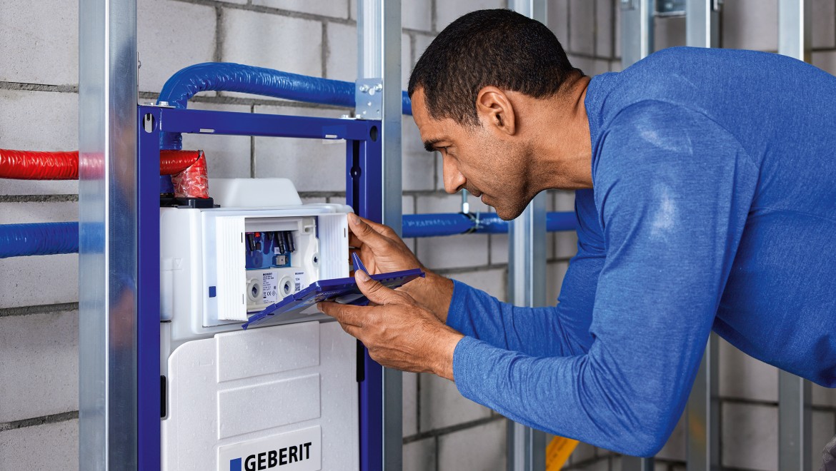 Instalacija Geberit higijenskog sistema Instalacija Geberit higijenskog sistema