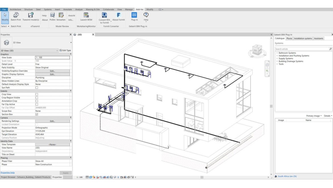 Struktura proizvoda u Katalog modulu u Autodesk® Revit®-u