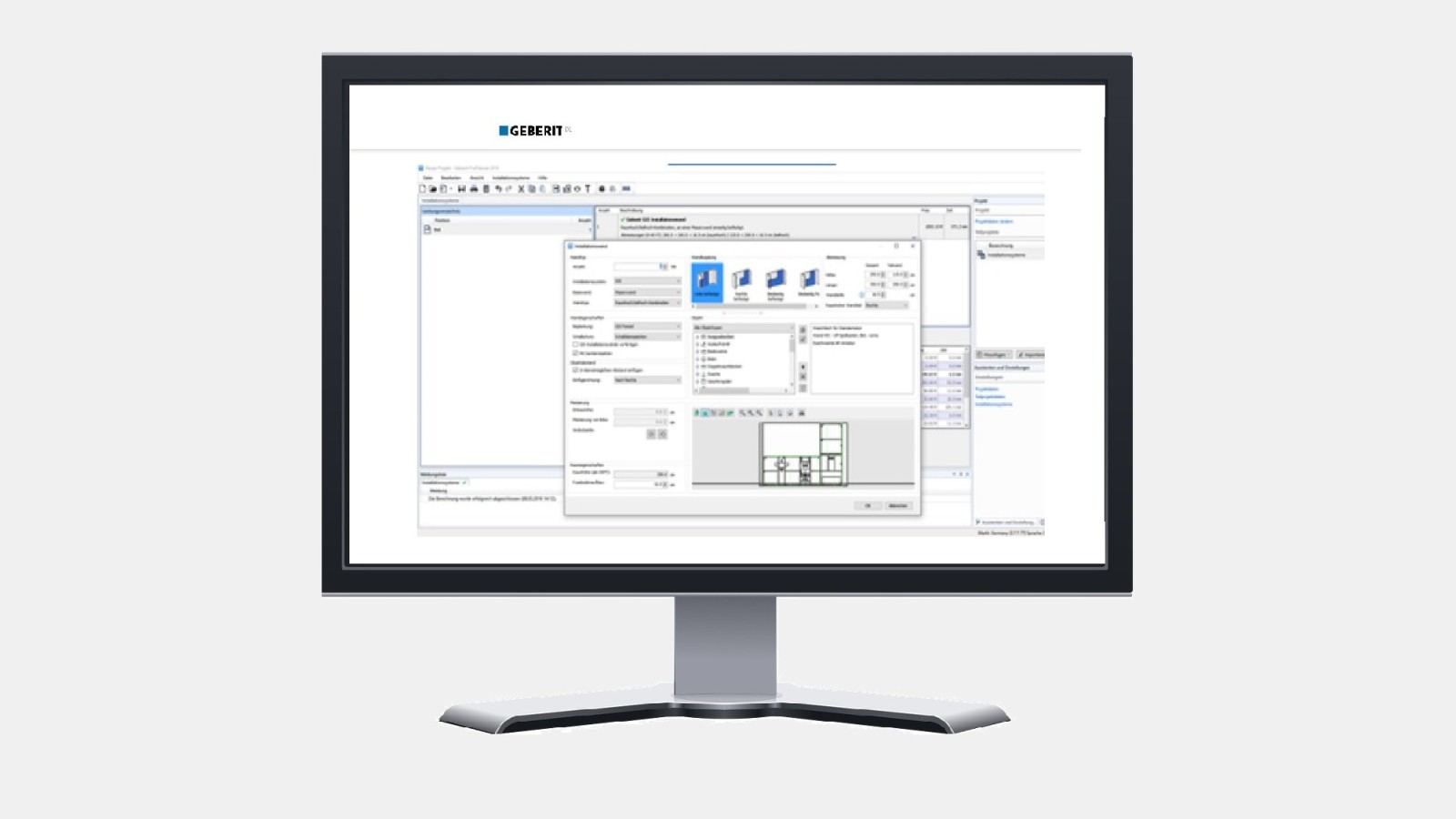 Geberit nudi širok spektar alata za digitalno planiranje za profesionalce, kao što je Geberit ProPlanner Geberit nudi širok spektar alata za digitalno planiranje za profesionalce, kao što je Geberit ProPlanner