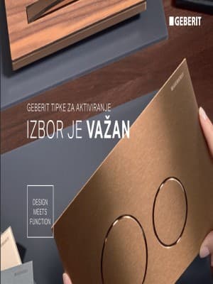 Izbor je važan - Geberit tipke za aktiviranje Izbor je važan - Geberit tipke za aktiviranje