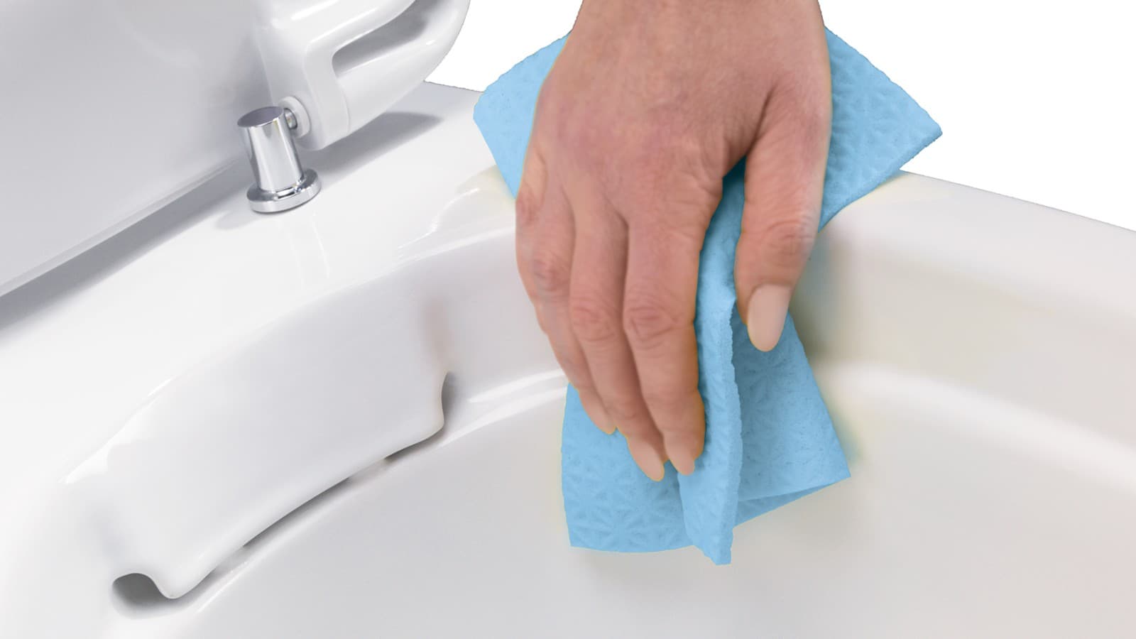 Cleaning of Rimfree® WC (© Opernhaus Chemnitz / Nasser Hashemi) Cleaning of Rimfree® WC (© Opernhaus Chemnitz / Nasser Hashemi)