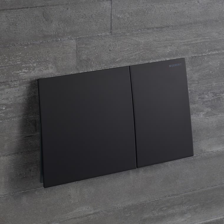 Sigma70 tipka u crnoj mat (© Geberit) Sigma70 tipka u crnoj mat (© Geberit)
