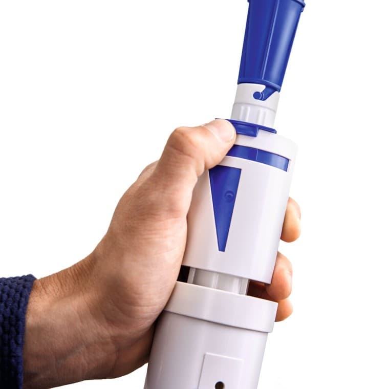 Podešavanje male količine ispiranja Geberit tip 208 (© Geberit) Podešavanje male količine ispiranja Geberit tip 208 (© Geberit)