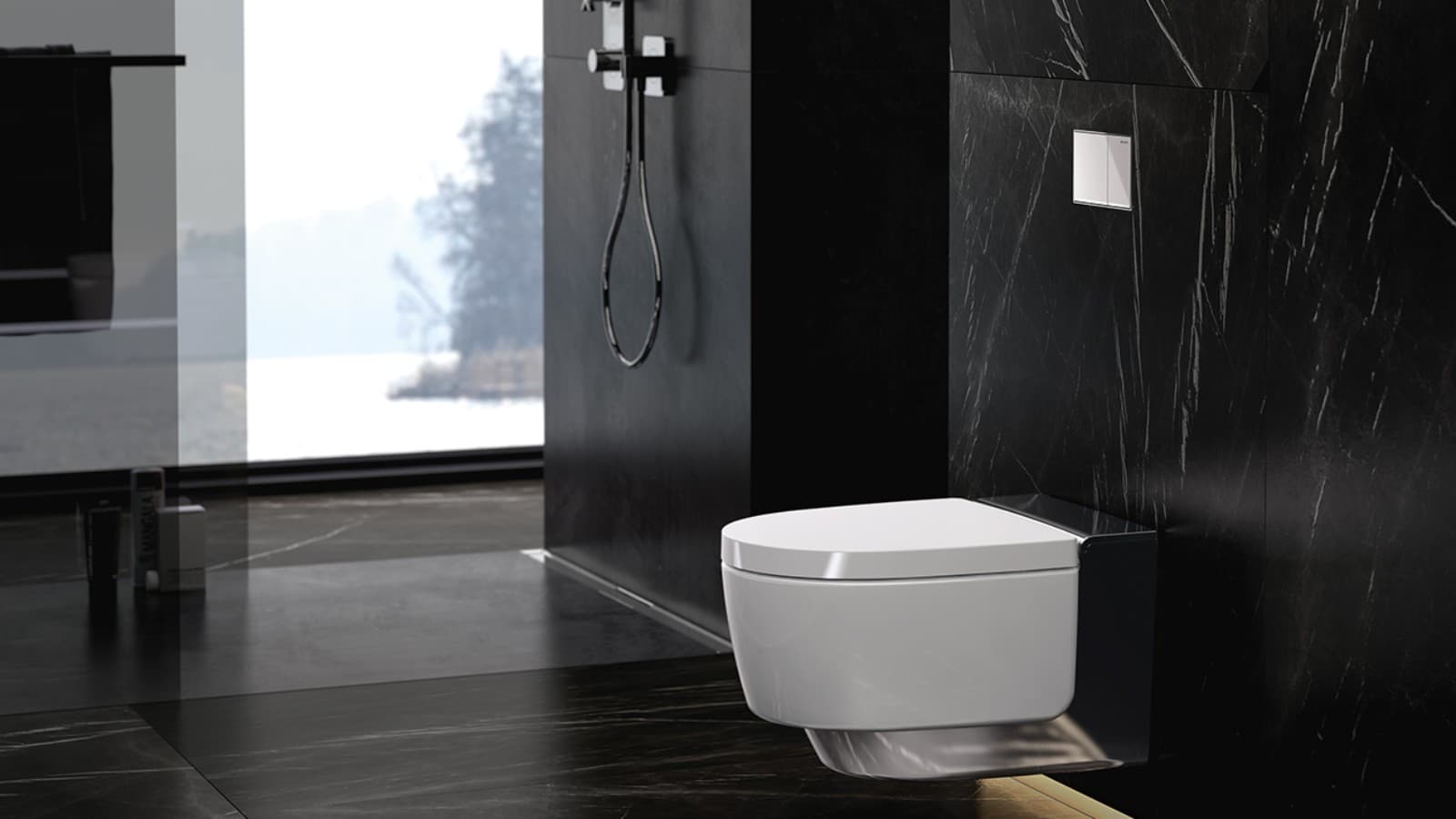 Geberit AquaClean Mera tuš WC Geberit AquaClean Mera tuš WC