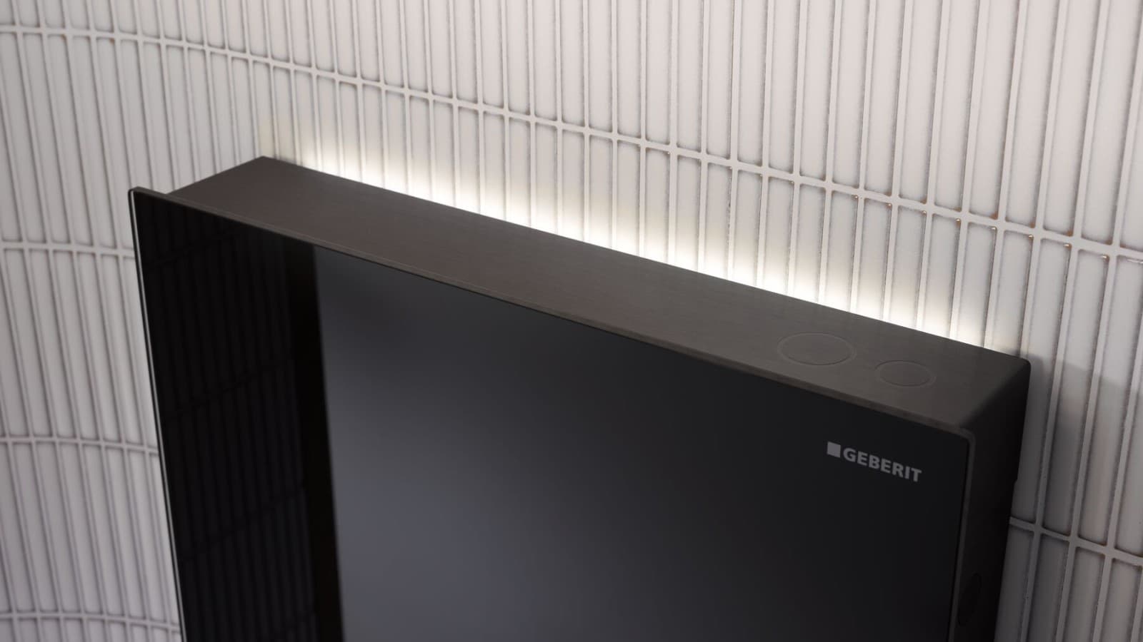 Geberit Monolith Plus ComfortLight crno staklo (© Geberit) Geberit Monolith Plus ComfortLight crno staklo (© Geberit)