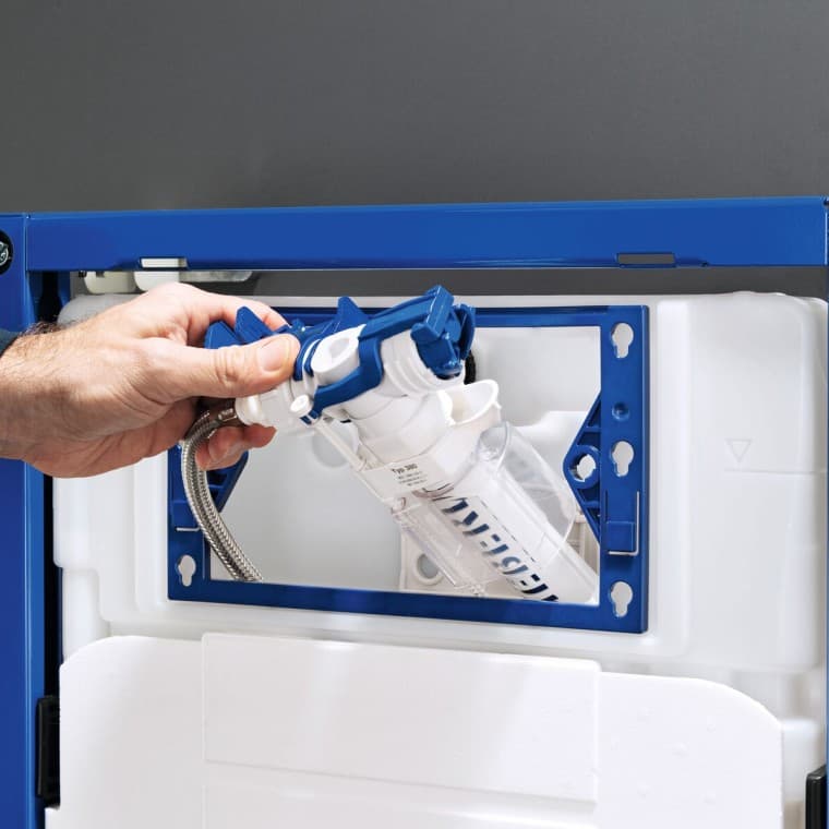 Odvodni ventil Geberit tip 212 za jednostavnu ugradnju i uklanjanje Odvodni ventil Geberit tip 212 za jednostavnu ugradnju i uklanjanje