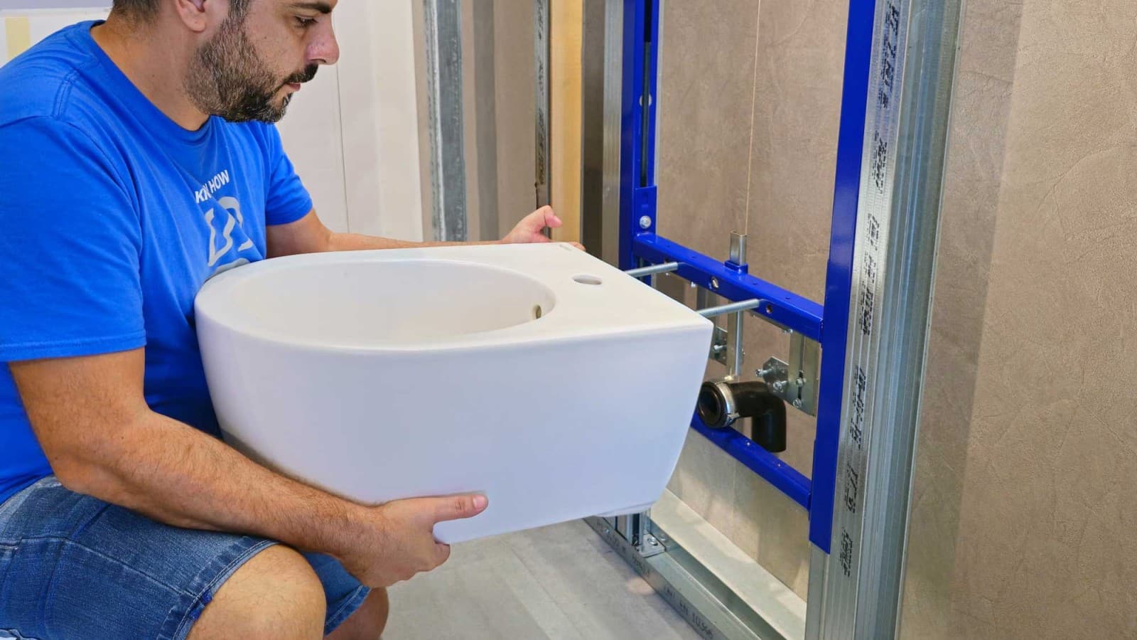 Instalacija Geberit bidea sa EFF3 Instalacija Geberit bidea sa EFF3