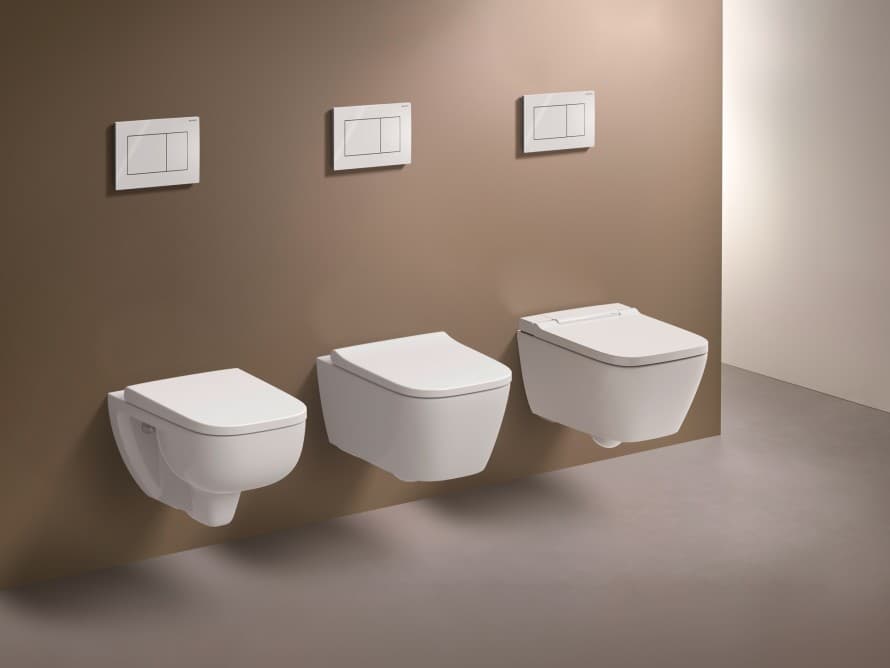 TurboFlush tehnologija za WC šolje kvadratnog dizajna