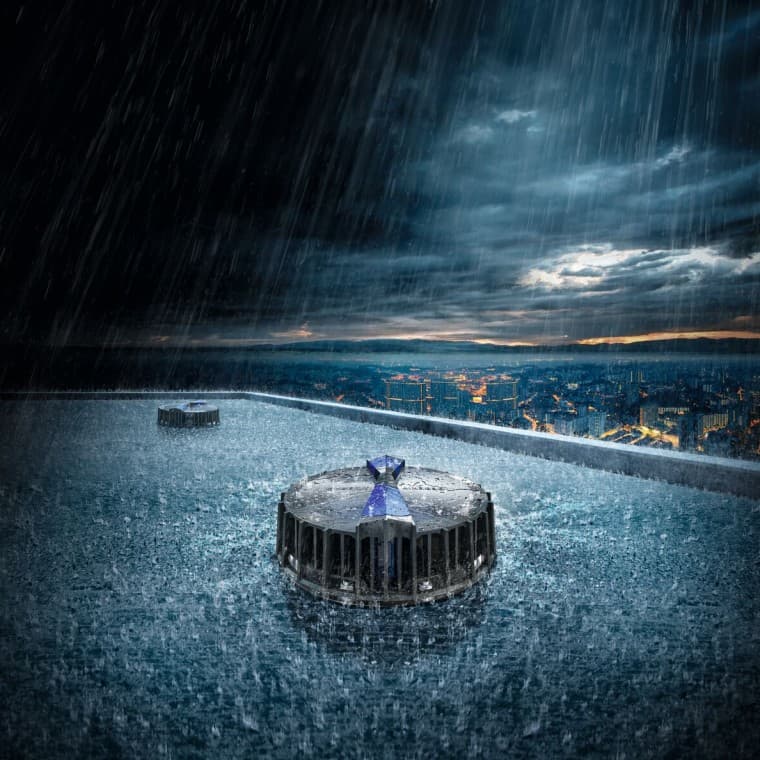 Aktivna krovna drenaža uz Geberit Pluvia Aktivna krovna drenaža uz Geberit Pluvia