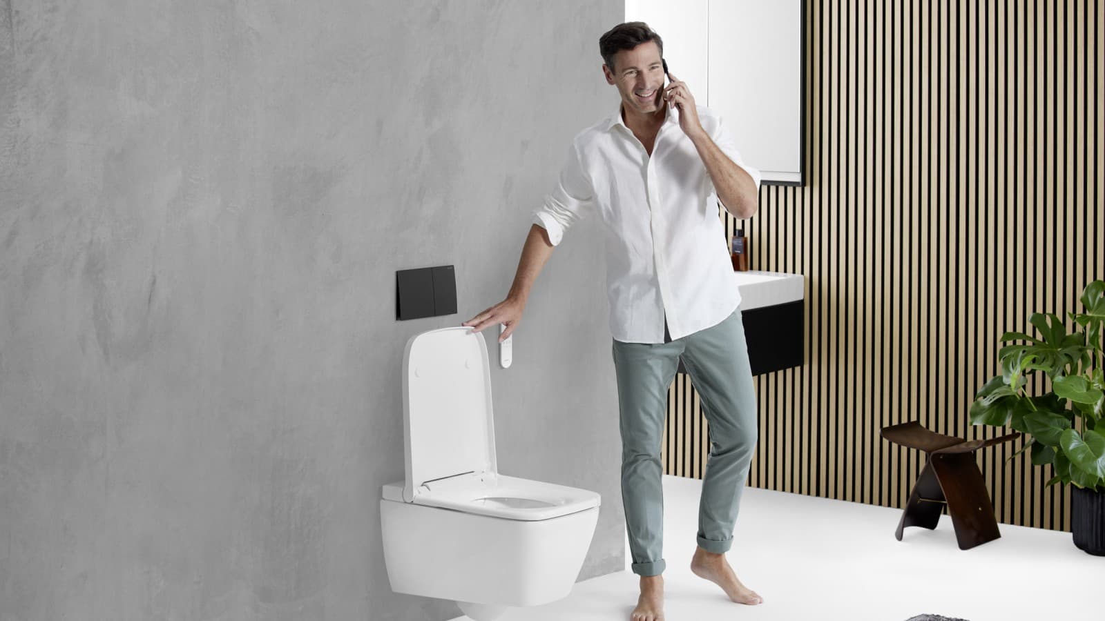 Geberit AquaClean Sela Square sa Sigma70 Geberit AquaClean Sela Square sa Sigma70