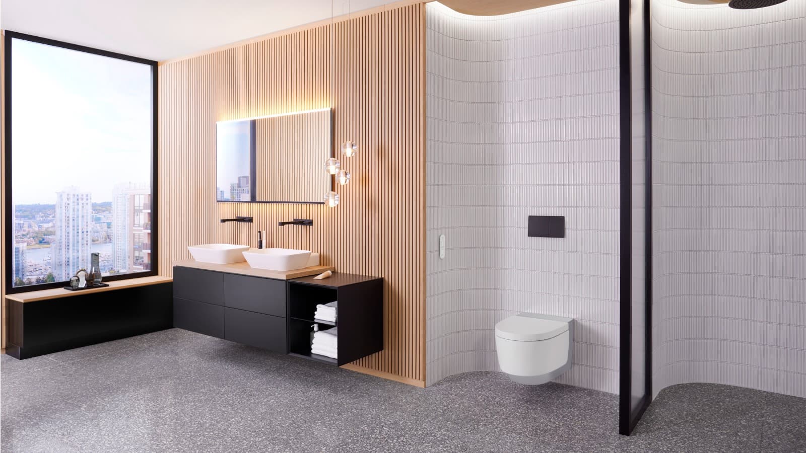 Geberit AquaClean Mera u hromu Geberit AquaClean Mera u hromu